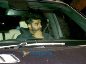 Arjun Kapoor and Aditya Roy Kapur snapped at Ranbir Kapoor's house