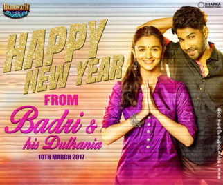 First Look From The Movie Badrinath Ki Dulhania
