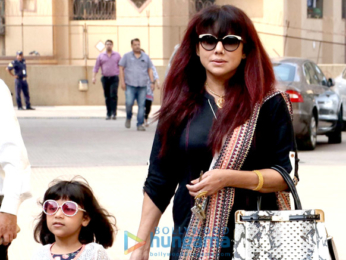 Khayyam, Udit Narayan, Karan Razdan and others attend the chautha of lyricist Naqsh Lyallpuri