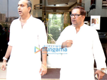 Khayyam, Udit Narayan, Karan Razdan and others attend the chautha of lyricist Naqsh Lyallpuri
