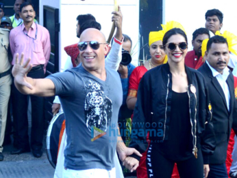 Deepika Padukone & Vin Diesel arrive in India for 'xXx The Return of Xander Cage' promotions