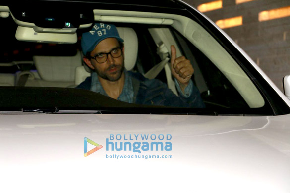 hrithik roshan sussanne roshan and zayed khan snapped post dinner at friends pad in juhu 6