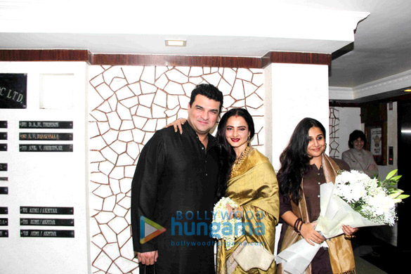 hrithik roshan vidya balan rekha aditi rao hydari and many more at javed akhtars birthday bash 5