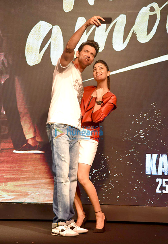 hrithik roshan yami gautam launch mon amour song from kaabil 3
