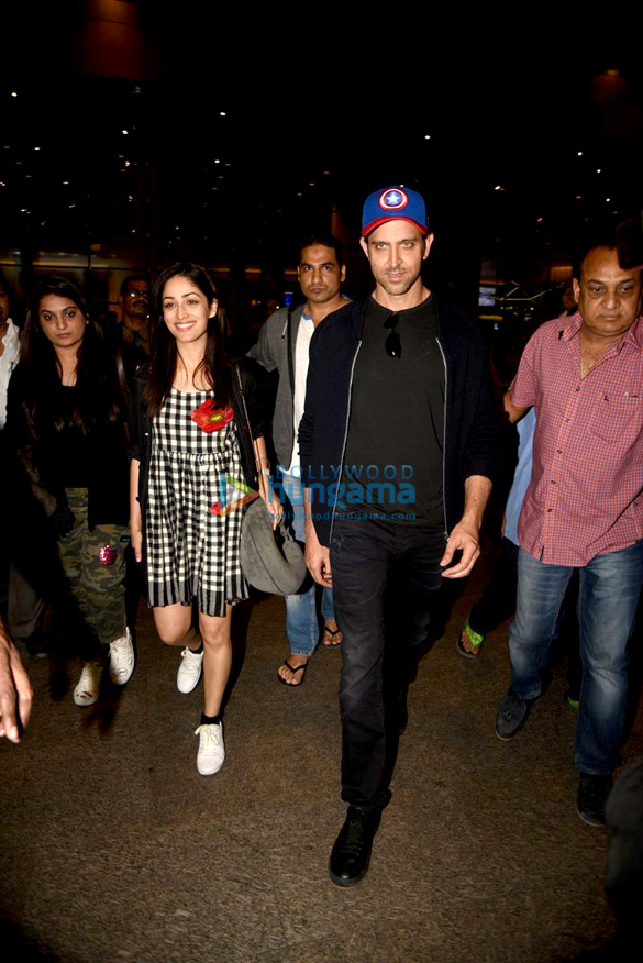 hrithik roshan yami gautam return from kaabil promotions in dubai 4