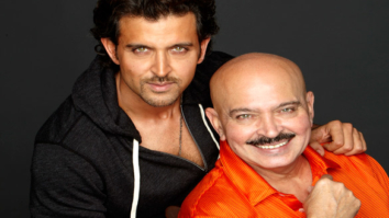 Celebrity Photos of Hrithik Roshan & Rakesh Roshan