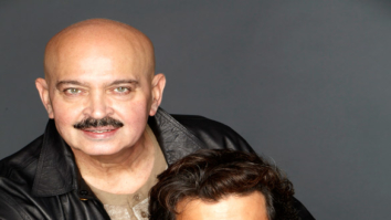 Celebrity Photos of Hrithik Roshan & Rakesh Roshan