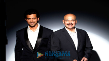 Celebrity Photos of Hrithik Roshan & Rakesh Roshan