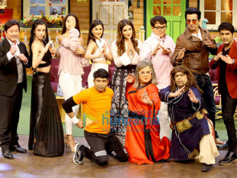 Jackie Chan and Sonu Sood on 'The Kapil Sharma Show'