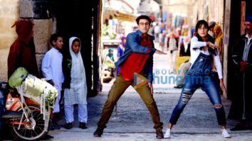 Movie still from the Movie Jagga Jasoos