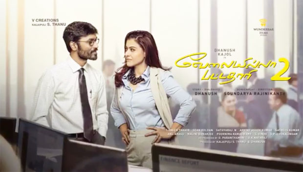 Kajol and Dhanush begin shooting for VIP 2