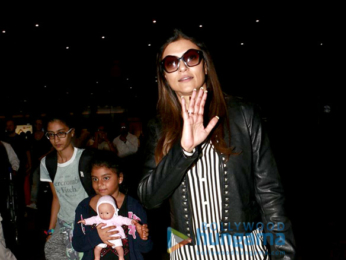 Kangna Ranaut, Vaani Kapoor, Sushmita Sen & Kanika Kapoor snapped at the airport