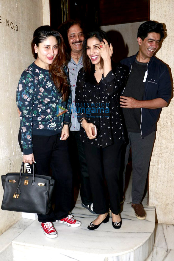 kareena kapoor khan sophie choudry snapped post dinner at manish malhotras house 1