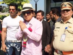 Jackie Chan Arrives At Mumbai Airport