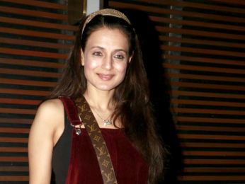 Maanyata & Amisha Patel snapped at Estella Lounge