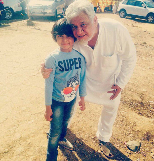 Om Puri on the sets of his last film Tubelight 2