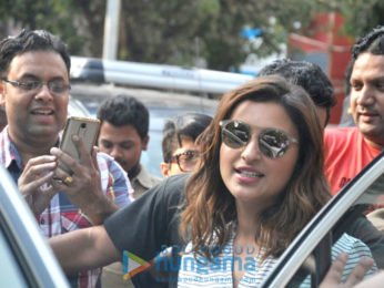 Parineeti Chopra snapped after an ad shoot in Bandra