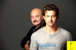 Celebrity Photos of Hrithik Roshan & Rakesh Roshan