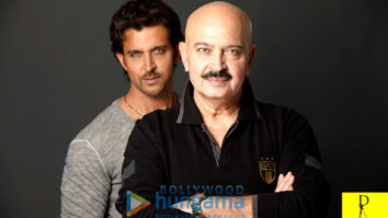 Celebrity Photos of Hrithik Roshan & Rakesh Roshan