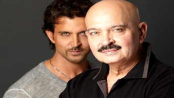Celebrity Photos of Hrithik Roshan & Rakesh Roshan