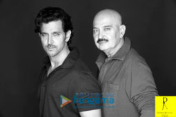 Celebrity Photos of Hrithik Roshan & Rakesh Roshan