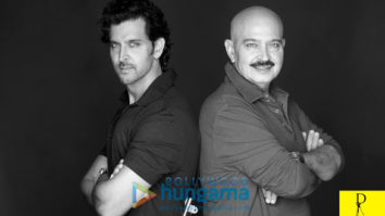 Celebrity Photos of Hrithik Roshan & Rakesh Roshan