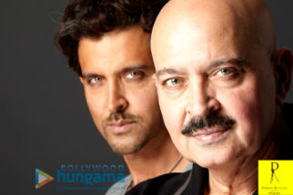 Celebrity Photos of Hrithik Roshan & Rakesh Roshan