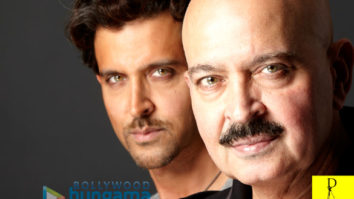 Celebrity Photos of Hrithik Roshan & Rakesh Roshan