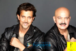 Celebrity Photos of Hrithik Roshan & Rakesh Roshan