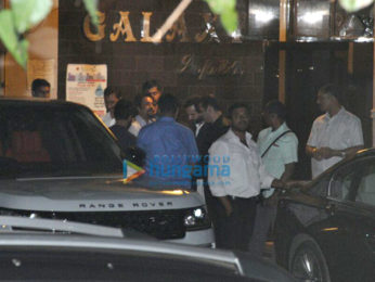 Saif Ali Khan and Anant Ambani snapped at Salman Khan's house