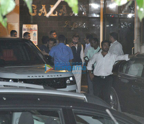 Saif Ali Khan and Anant Ambani snapped at Salman Khan’s house | Salman ...