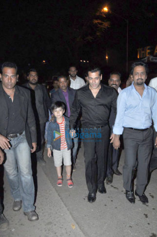 Salman Khan and family snapped at his driver Deepak Singh’s son’s wedding