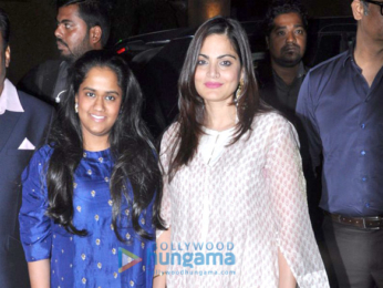 Salman Khan and family snapped at his driver Deepak Singh's son’s wedding