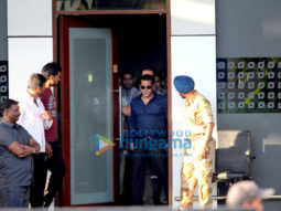 Salman Khan arrives back from Jodhpur
