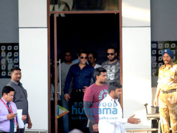 Salman Khan arrives back from Jodhpur