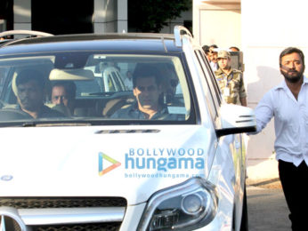 Salman Khan arrives back from Jodhpur
