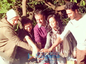 On The Sets Of The Movie Sanjay Dutt's Biopic