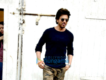 Shah Rukh Khan snapped during Raees' promotions