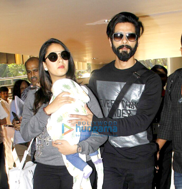 Shahid Kapoor, Mira Rajput, John Abraham and others snapped at the airport Shahid Kapoor, Mira Rajput, John Abraham and others snapped at the airport