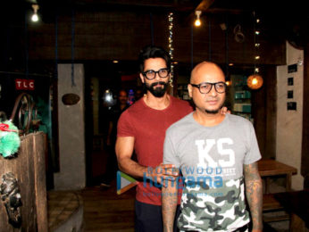 Shahid Kapoor snapped post salon session at Hakim Aalim's