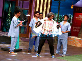 Shraddha Kapoor and Aditya Roy Kapur on the sets of The Kapil Sharma Show