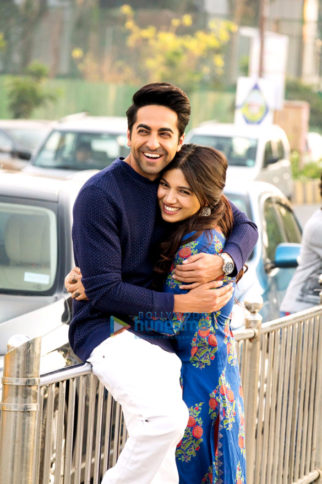 Movie still from the Movie Shubh Mangal Saavdhan
