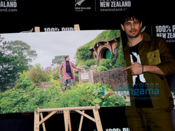 Sidharth Malhotra at New Zealand Tourism media meet