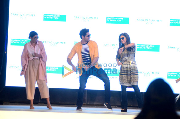 sidharth malhotra graces the new design launch by united colours of benetton 2