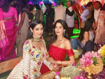 Check out: Sridevi, Shilpa Shetty and others at a wedding in Hyderabad