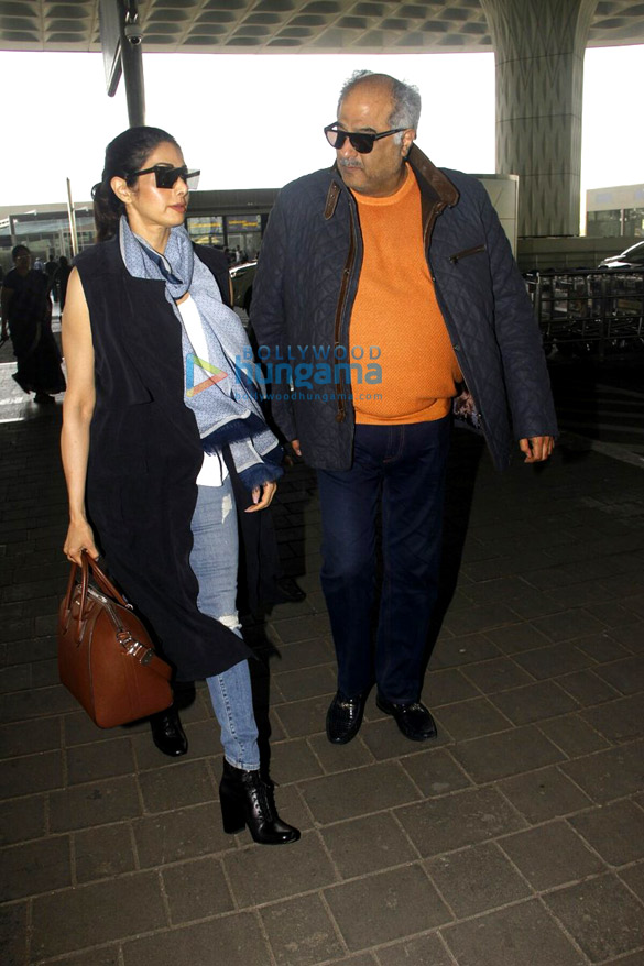 Sridevi, Tamannaah Bhatia and Kanika Kapoor snapped at the airport