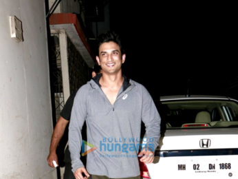 Sushant Singh Rajput & Jacqueline Fernandez snapped post dance rehearsals