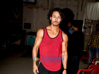 Tiger Shroff, Nidhhi Agerwal and Ayesha Shroff snapped during Munna Michael's promotions