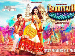 Check out: Varun Dhawan and Alia Bhatt are ready to welcome Holi in the first poster of Badrinath Ki Dulhania