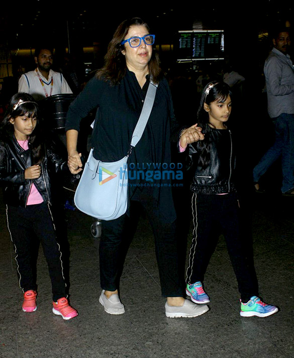 varun dhawan farah khan vidhu vinod chopra arrive in mumbai 2